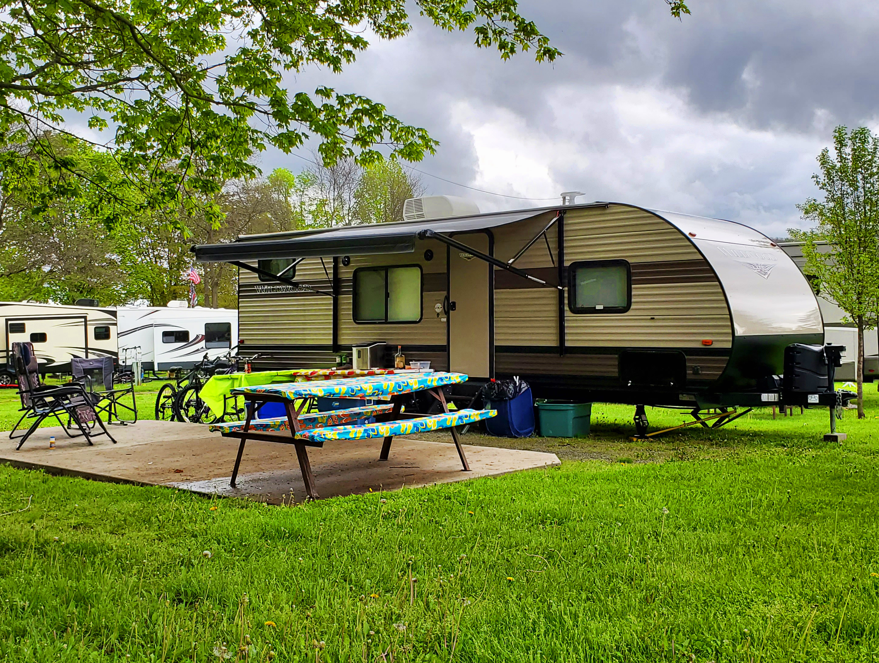 Bath, New York RV Camping Sites Hammondsport / Bath KOA Resort